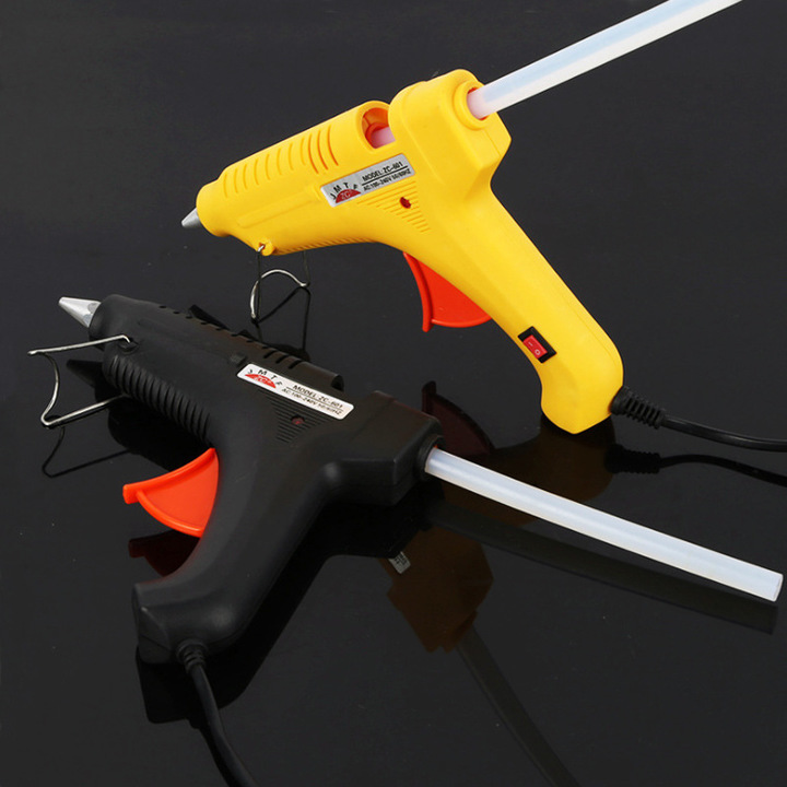 Mini 60W/100W Hot Glue Gun Hot Melt Glue Gun with 10pcs Glue Sticks for Quick