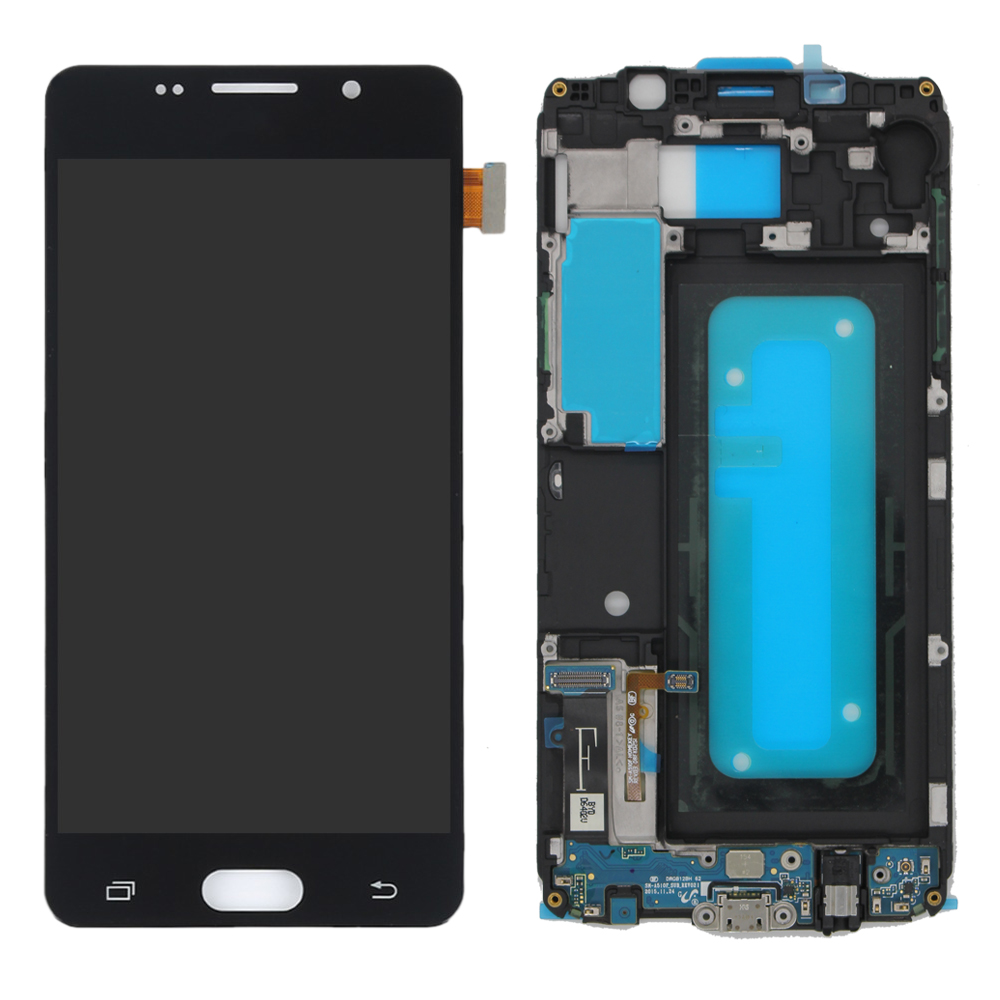 Original Size AMOLED LCD for Samsung Galaxy A5 2016 A510F A510M A510FD A5100 A510Y LCD Touch Screen