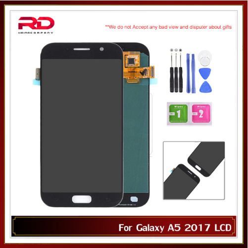 AAA Adjustable A520F LCD For Samsung Galaxy A5 2017 A520F A520F/DS A520K SM-A520F LCD Touch Screen
