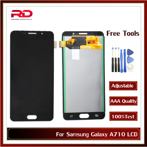 A710 Display For Samsung Galaxy A7 2016 LCD Touch Screen Digitizer for Samsung Galaxy A710 A710F