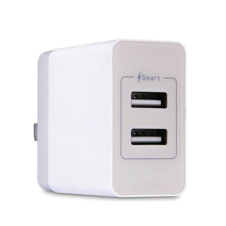 Original Xiaomi 2 Port fast charger Travel wall adapter Mini Portable Quick Charge Dual USB Port