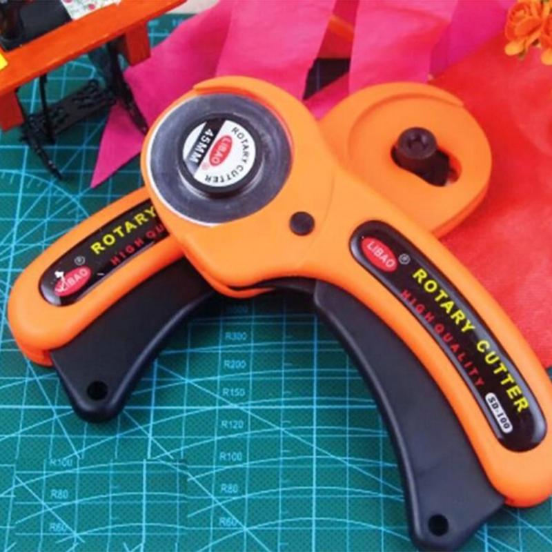 45mm Rotary Cutter Premium Sewing Quilting Fabric Cutting Craft Tool