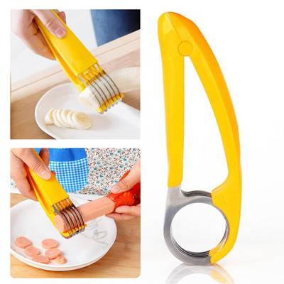 Banana cutter fruit Vegetable sausage Slicer