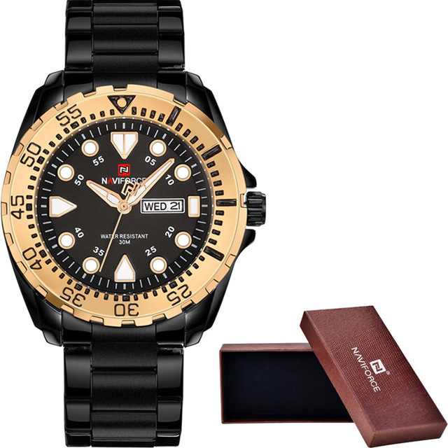 Top Brand Luxury Men's Sport Watches Men Waterproof Quartz Watch Man full steel Military Wrist Watch