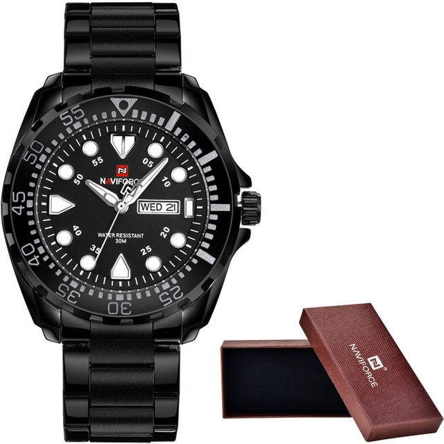 Top Brand Luxury Men's Sport Watches Men Waterproof Quartz Watch Man full steel Military Wrist Watch