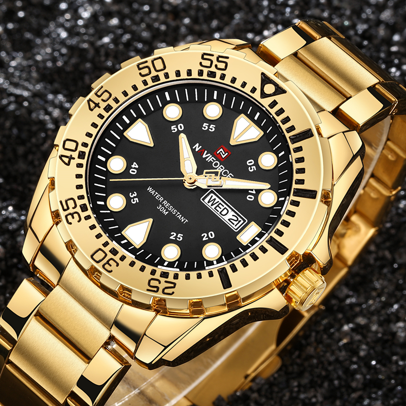 Top Brand Luxury Men's Sport Watches Men Waterproof Quartz Watch Man full steel Military Wrist Watch