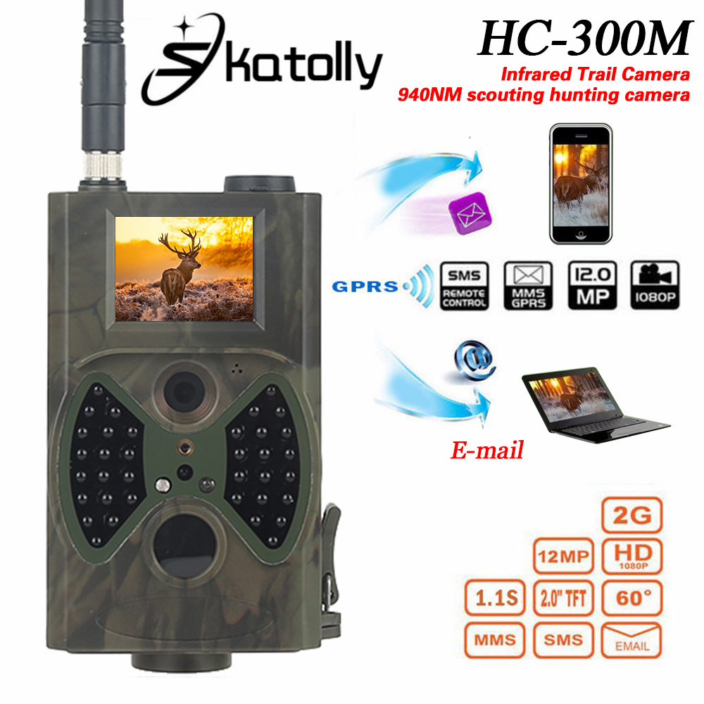 HD Hunting Ghost Trail Digital IR Camera Scouting Infrared Video GPRS GSM 12MP For Outdoor Hunting