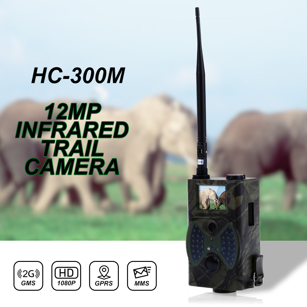 HD Hunting Ghost Trail Digital IR Camera Scouting Infrared Video GPRS GSM 12MP For Outdoor Hunting