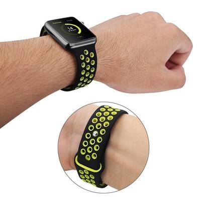 38/42MM Soft Silicone Sport Replacement Apple Watch Strap Band