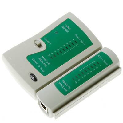 Professional Network Cable Tester RJ45 RJ11 RJ12 CAT5 UTP LAN Cable Tester Networking Tool