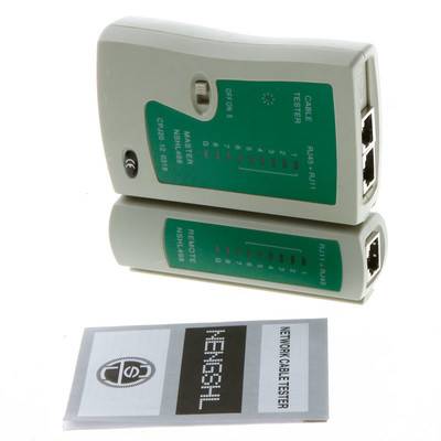Professional Network Cable Tester RJ45 RJ11 RJ12 CAT5 UTP LAN Cable Tester Networking Tool
