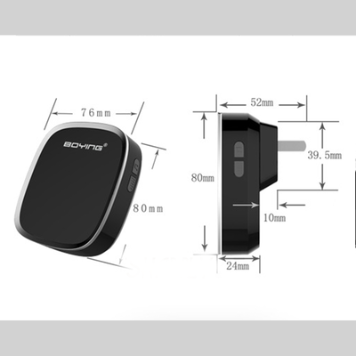 120M Wireless Digital Doorbell Chime and Push Button Waterproof Remotes 36 Chimes house's door bell