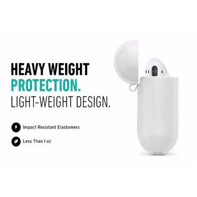 [Upgraded Version] AirPods Silicone Case Shock Proof Protective Cover for Apple AirPods