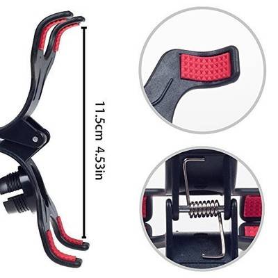 Plastic Flexible Long Arms Gooseneck Clip Clamp Stand Universal Cell Phone Holder