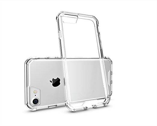 iPhone X 8 7plus 6 6s 6plus Case Crystal Clear Transparent Shock Absorbing iphone TPU case
