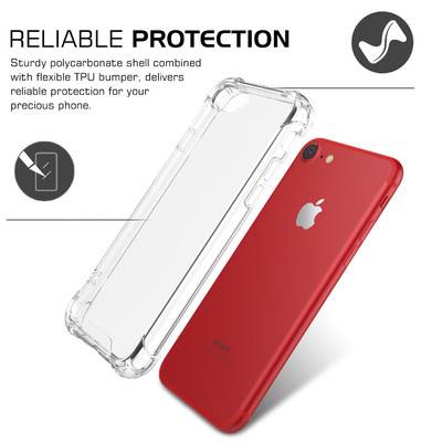 iPhone X 8 7plus 6s 6 plus plus 5s 5c 5se Phone Case Crystal Clear Soft TPU Cover phone case