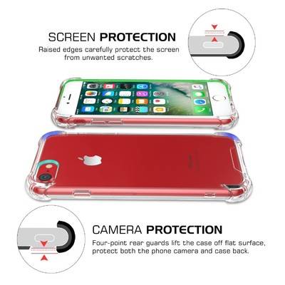 iPhone X 8 7plus 6s 6 plus plus 5s 5c 5se Phone Case Crystal Clear Soft TPU Cover phone case