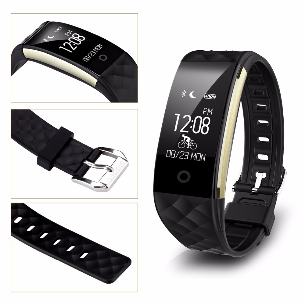 S2 Smart Band Fitness Tracker Pulse Watch Pulsometro Pedometer Bracelet Heart Rate Monitor