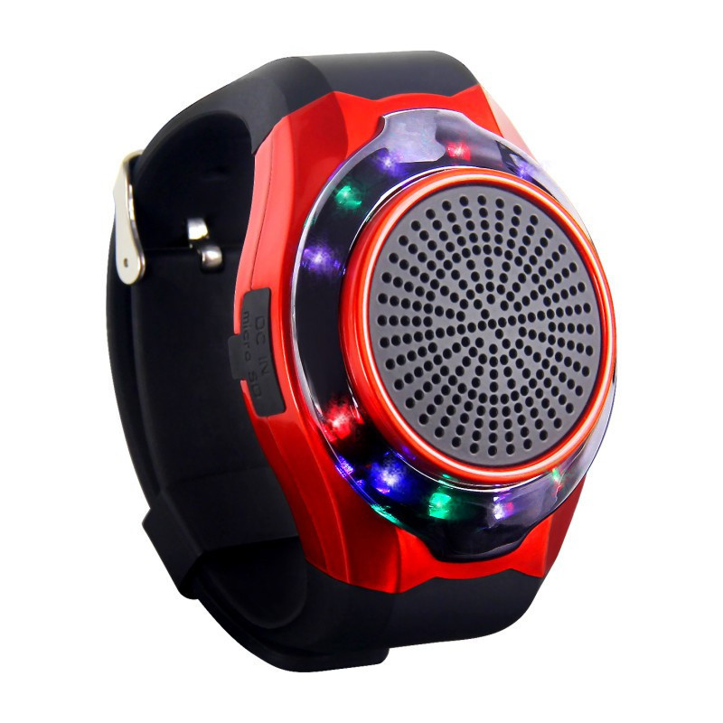 Upgrade Fashion Portable Wireless Bluetooth Speaker Watch,fitness tracker Bracelet
