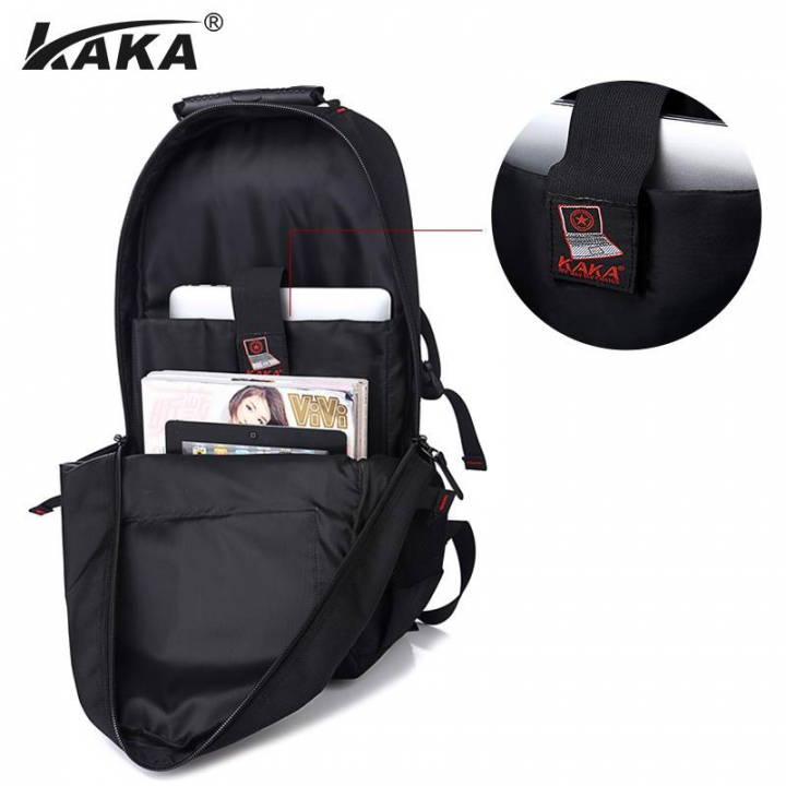 Multifunctional Mountain Men Macbook Laptop School Backpack Large Capacity Male Travel Luggage Bag