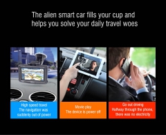 REMAX 80w 3.4A 3 USB Car Charger Fast charging with Voltage Display car cigarette lighter Socket