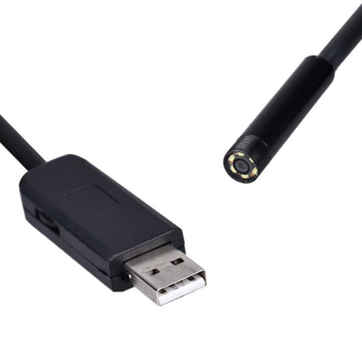 New mini camera 7mm LED USB Waterproof Endoscope Borescope Snake Inspection Video  7mm diameter Lens