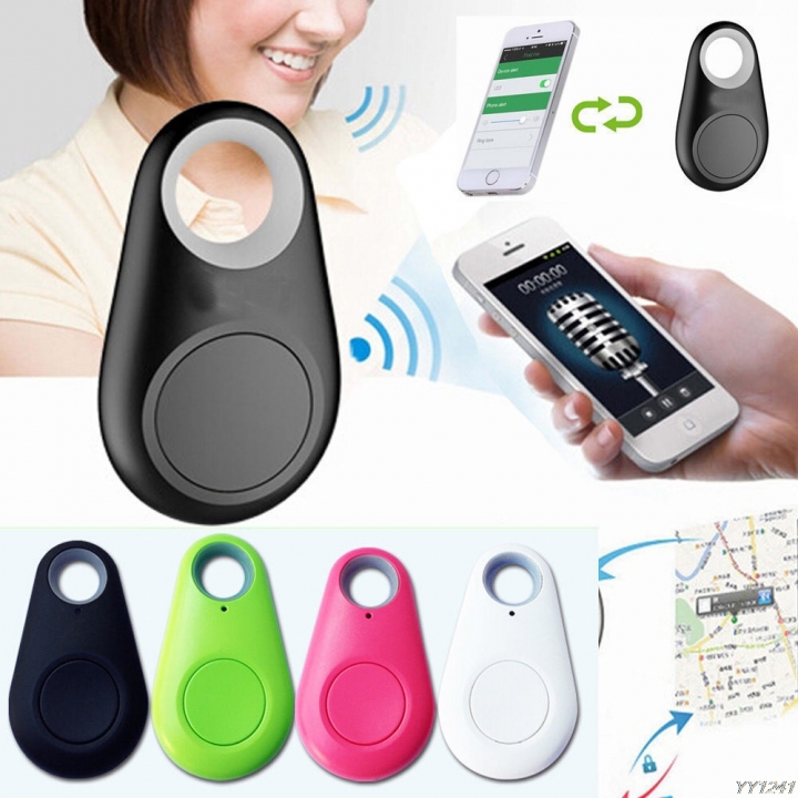 Smart Mini Waterproof Bluetooth Tracer GPS Tracker for Pet Dog Cat Keys Wallet Bag and Kids