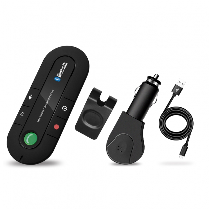 Car Bluetooth Speakerphone MP3 Music Player Wireless Bluetooth Handsfree Car Kit Audio Receiver