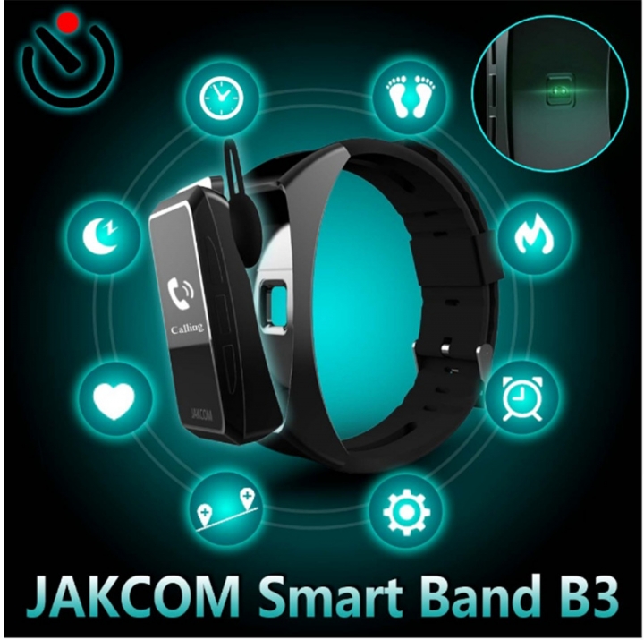 All in One B3 Smart Band Wristbands Bracelet + bluetooth earphone Heart Rate monitor Watch