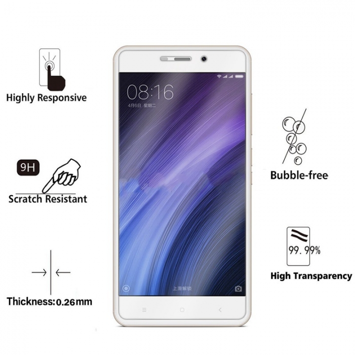 For Xiaomi Mi Note 3 A1 5 5X 6X 6 5C MAX Mix 9H 2.5D Tempered Glass Screen Protector Film