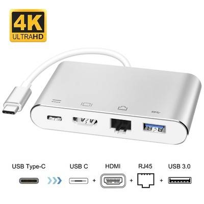 USB Type C to HDMI Adapter for New MacBook/MaBook Pro,Samsung S8 Plus,USB-C to HDMI Hub,USB 3.0 Port