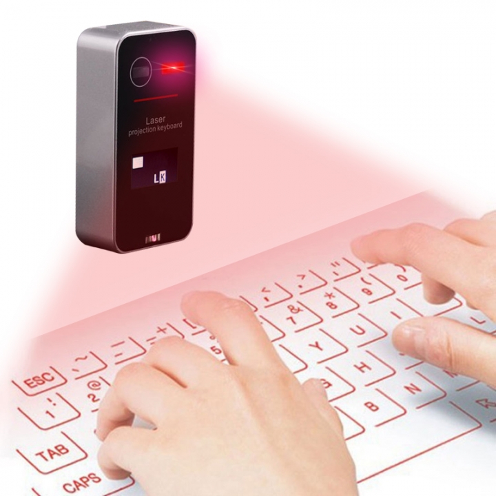 Bluetooth Laser Projection Keyboard Virtual Keyboard For Smartphone PC Tablet Laptop Computer