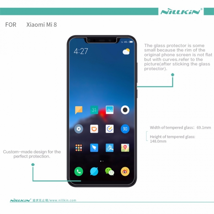 Xiaomi Mi8 Tempered Glass Xiaomi Mi 8 Screen Protector Protective Film for Xiaomi Mi8 M8