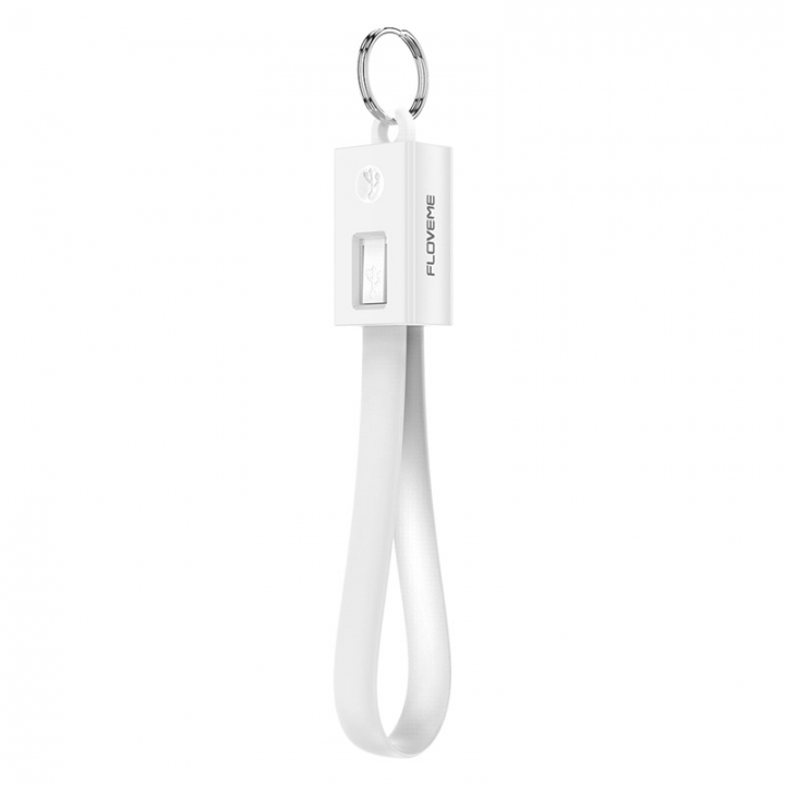 Universal Lighting Cable For iPhone 8 7 6 Plus KeyChain Charging Sync Data Cord Charger USB Cable