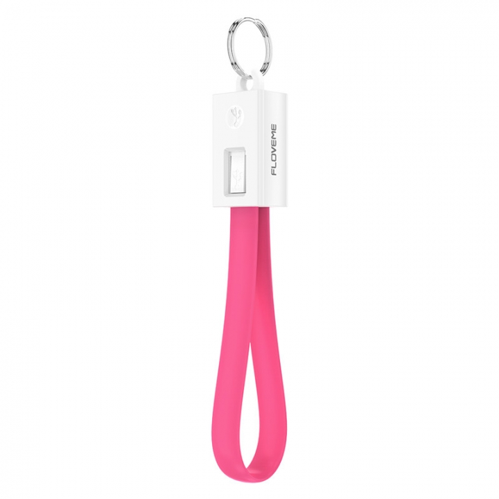Universal Lighting Cable For iPhone 8 7 6 Plus KeyChain Charging Sync Data Cord Charger USB Cable