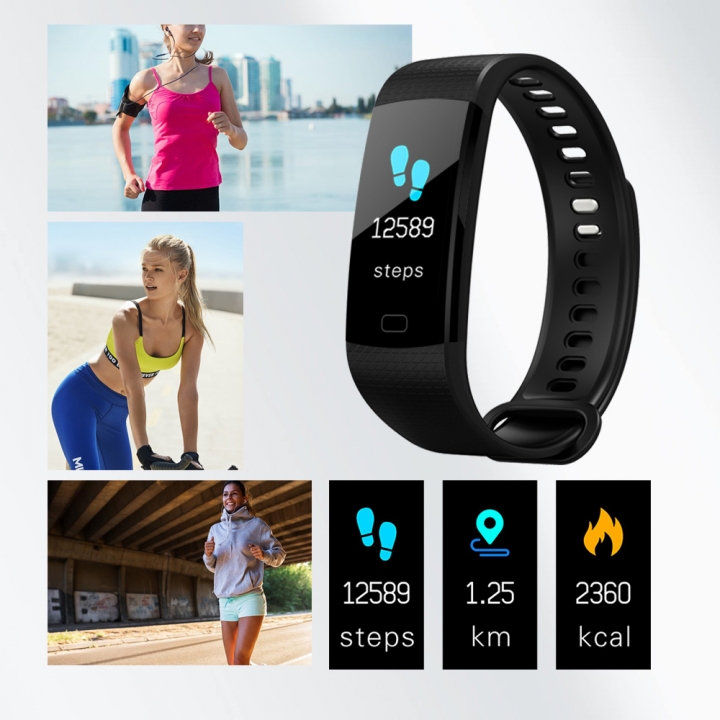 Smart Band Heart Rate Tracker Fitness Tracker Smart Bracelet Waterproof Smart Wristband Smart Watch