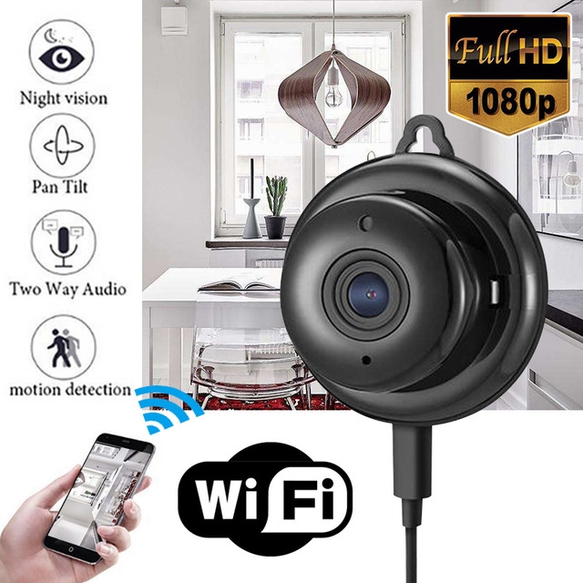 Mini Full HD 1080P Wireless WIFI IP Spy Camera Night Vision Camcorders Kits for Home Security CCTV