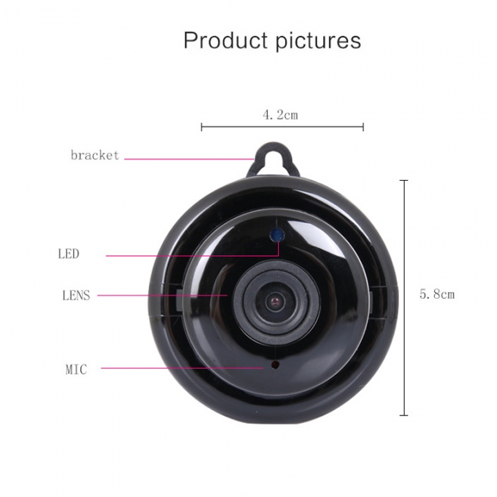 Mini Full HD 1080P Wireless WIFI IP Spy Camera Night Vision Camcorders Kits for Home Security CCTV
