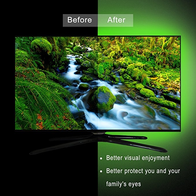 DC 5V USB 30 LED/m 5050 RGB Waterproof Flexible LED Strip Light TV Back Lighting With Remote Control