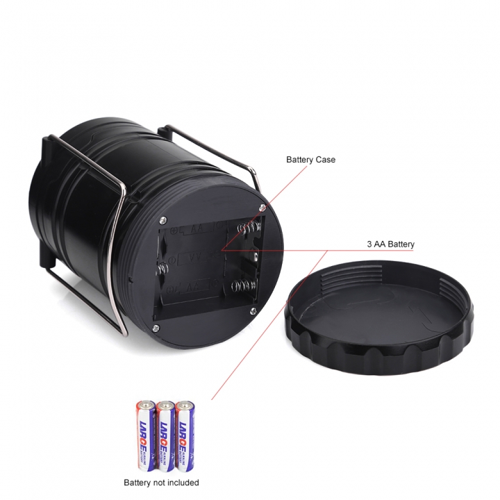 LED Portable Lanterns Flash Light Torch Waterproof Powerful FlashLight Hand Camp Crank Lamp