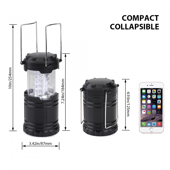 LED Portable Lanterns Flash Light Torch Waterproof Powerful FlashLight Hand Camp Crank Lamp