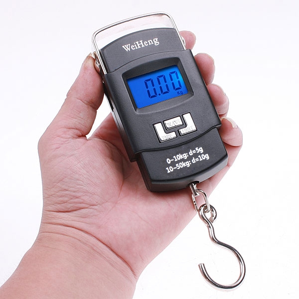 50KG 10g Electronic Portable Digital Scale Hanging Hook Travel Luggage Weight scale Balance scales