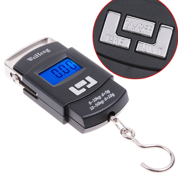 50KG 10g Electronic Portable Digital Scale Hanging Hook Travel Luggage Weight scale Balance scales