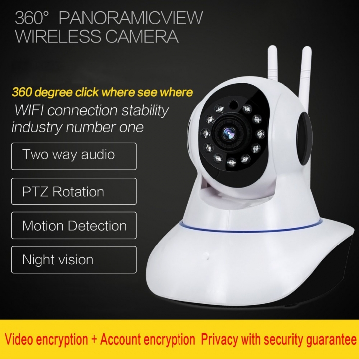 1080P IP Wireless Camera 360 Degree CCTV Wifi Camera Night Vision Security Cameras