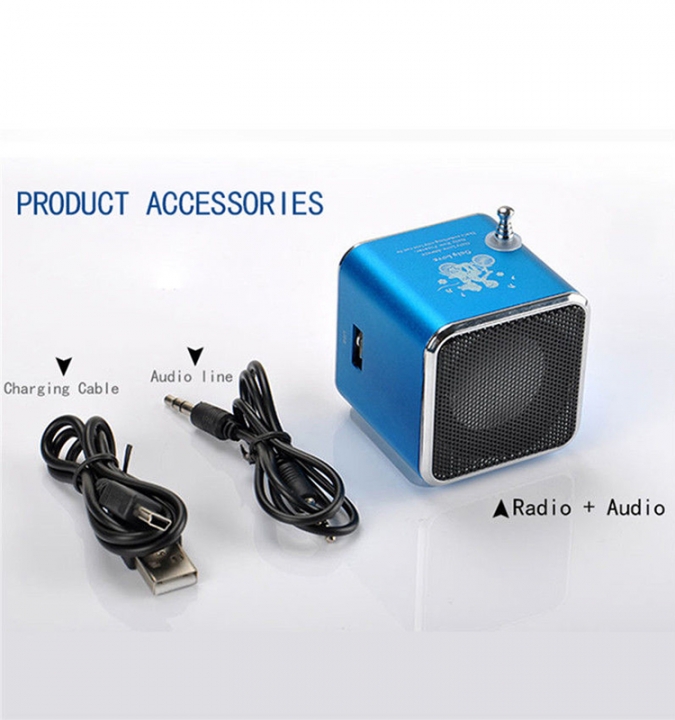 Mini Speaker Portable Micro SD TF Card USB Disk musicAmplifier Stereo Loudspeaker for PC Mobile MP3