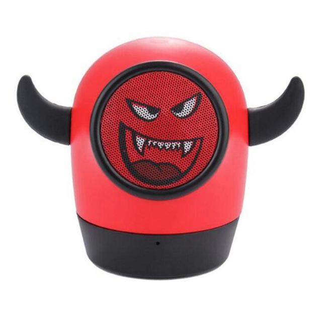 Portable Bluetooth Stereo Bass Sound Amplifier Cartoon Speakers Speaker Gift With Mic For Cellphone