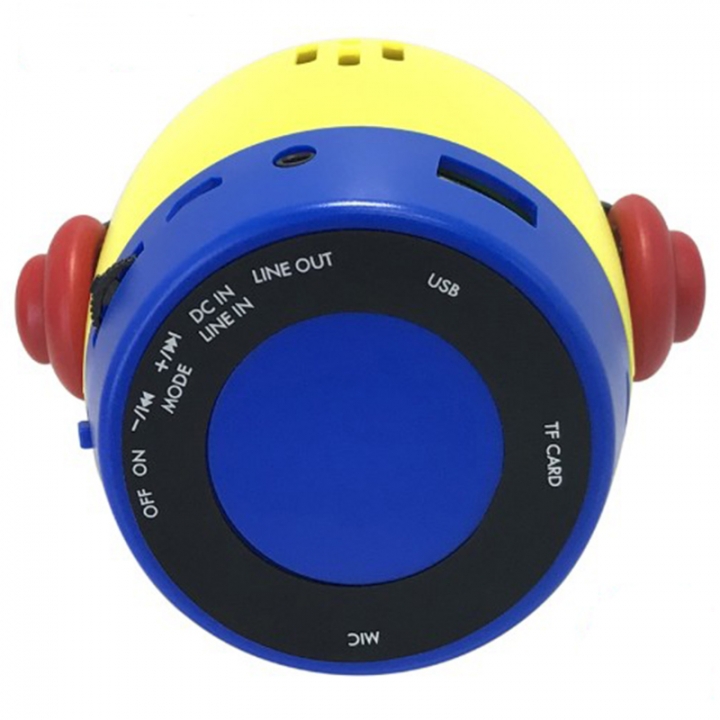 Portable Bluetooth Stereo Bass Sound Amplifier Cartoon Speakers Speaker Gift With Mic For Cellphone