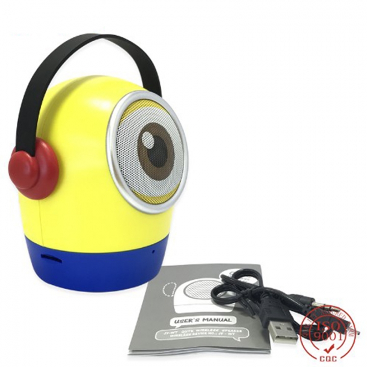 Portable Bluetooth Stereo Bass Sound Amplifier Cartoon Speakers Speaker Gift With Mic For Cellphone