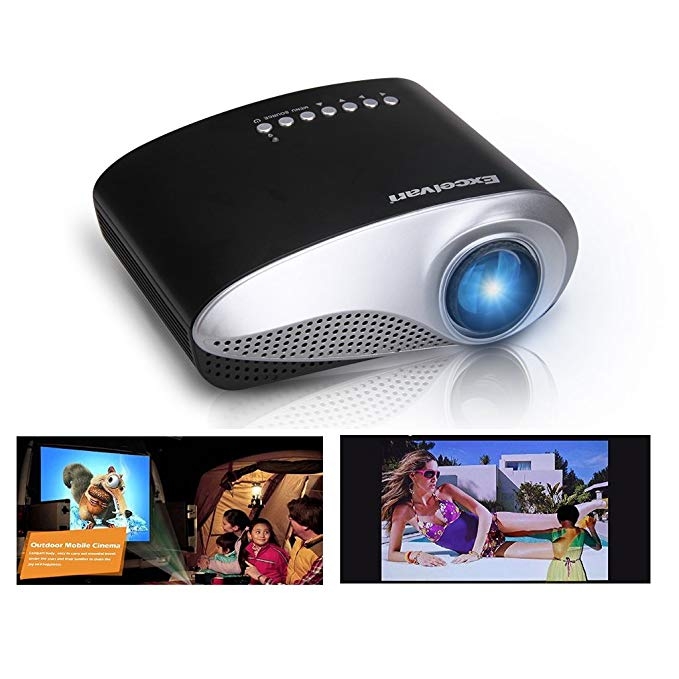 LED Projector Portable Home Theater Video Projector Hometheater  Multimedia Cinema TV PC Smartphones