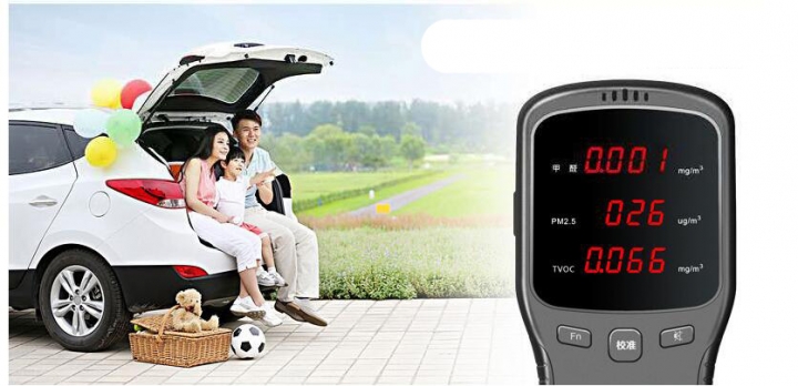 measured formaldehyde detector household indoor air testing instrument self testing pollution